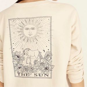 J Crew Tarot Sun Sweatshirt